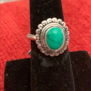 Turquoise & Silver ring. 💕 Perfect for you.
